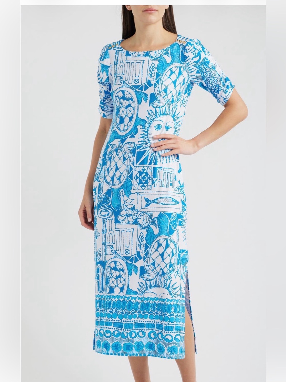 Lilly Pulitzer Zarah UPF 50+ MIDI dress
